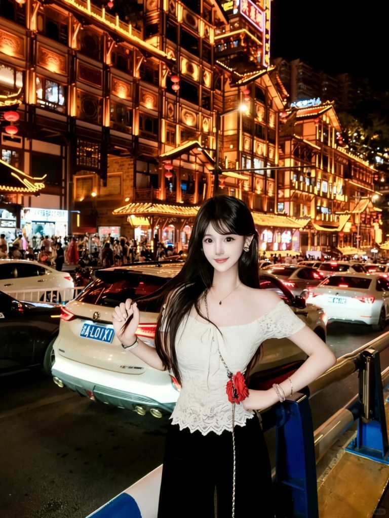 城市生活人物配图