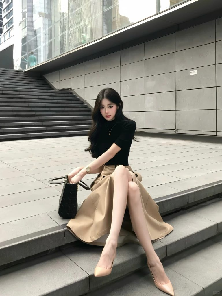 城市生活人物配图